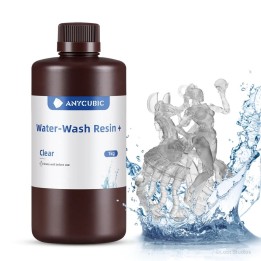 Anycubic - Water Washable Resin + - Transparent (Clear) - 1 kg | Espac