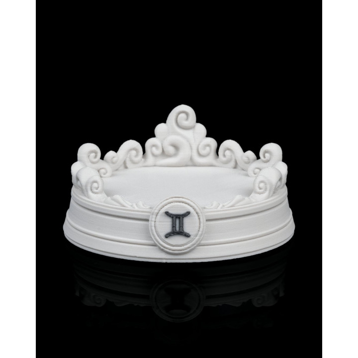 Charm Gémeaux – Porte-Clés Zodiaque Biface Made In Occitanie