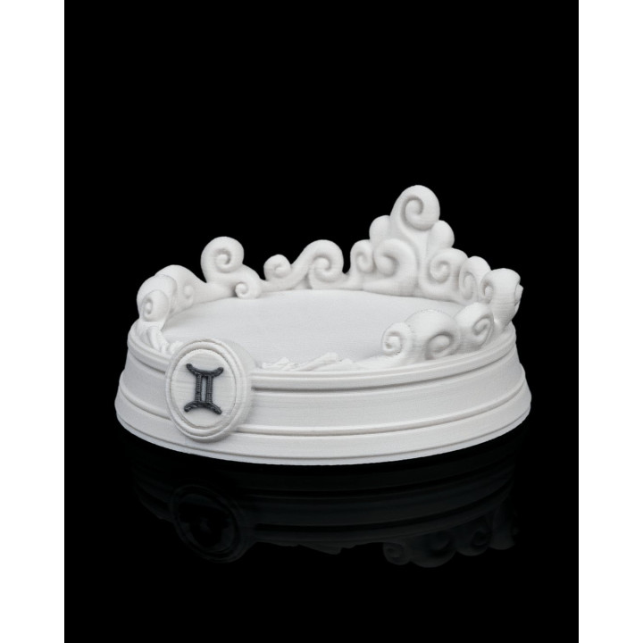 Charm Gémeaux – Porte-Clés Zodiaque Biface Made In Occitanie