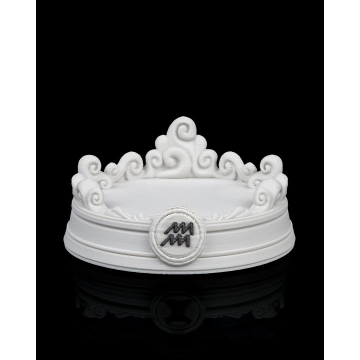 Charm Verseau – Figurine Zodiaque Décorative & Porte-Clés