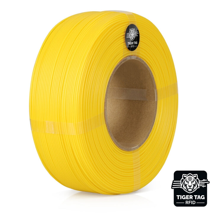 Landu - PLA Basic - Jaune - 1,75 mm - 1 kg - Recharge avec RFID T