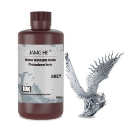 Jamg He - Résine UV Water Washable 10k - Gris (Grey) - 1 kg | Espace M
