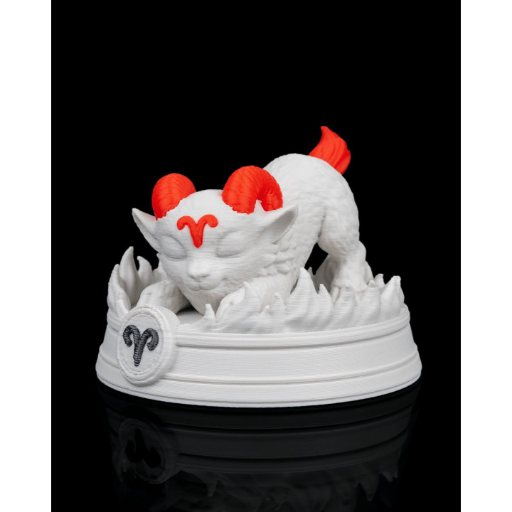 Charm Bélier Zodiac – Porte-Clés Figurine Bélier Fantastique