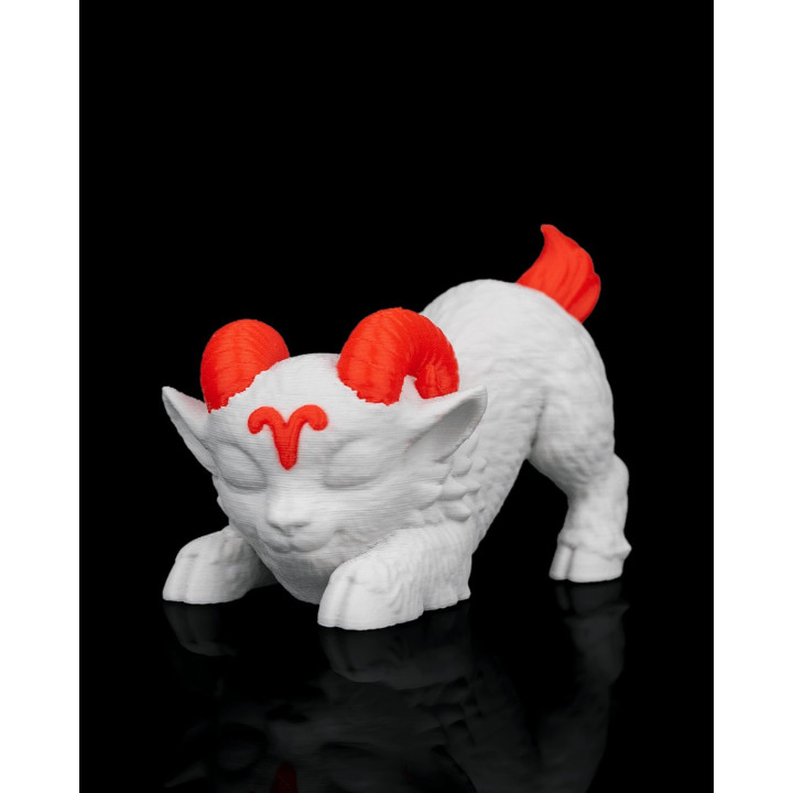 Charm Bélier Zodiac – Porte-Clés Figurine Bélier Fantastique