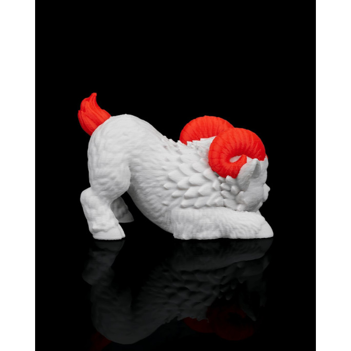 Charm Bélier Zodiac – Porte-Clés Figurine Bélier Fantastique