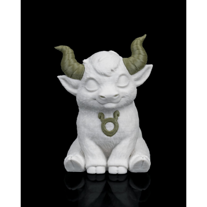 Porte-Clés Taureau Zodiaque – Charm Figurine Astrologie