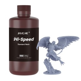 Jamg He - Résine UV Standard Hi-Speed - Gris (Grey) - 1 kg | Espace Ma