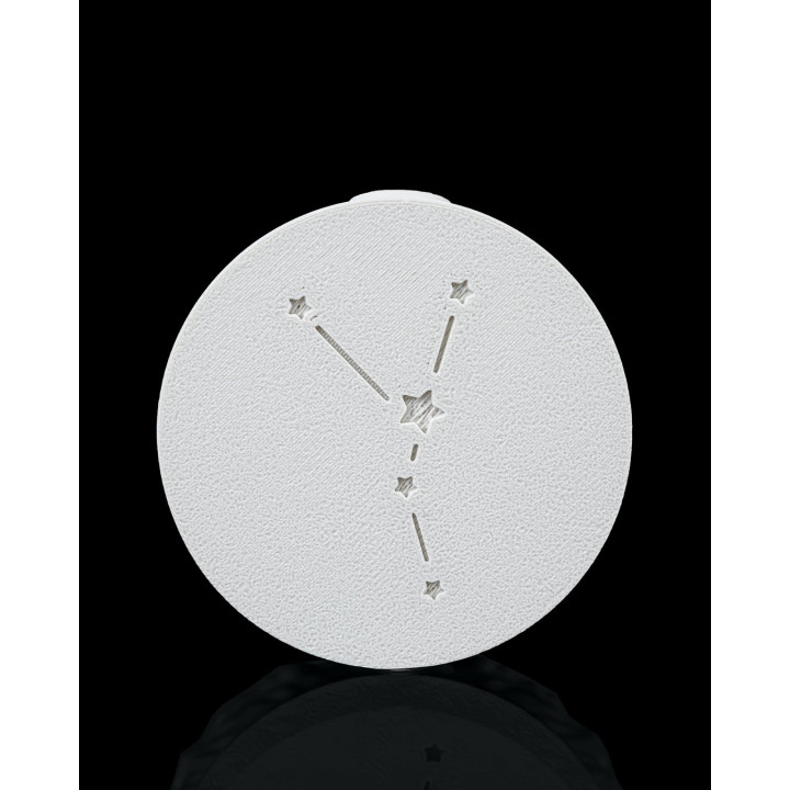 Charm Zodiaque Cancer – Porte-Clés Crabe & Constellation Made In Occitanie