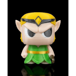 Anty La Mage – Porte-Clés Figurine Elfe Magicienne