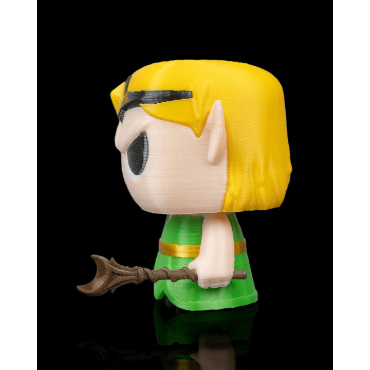 Anty La Mage – Porte-Clés Figurine Elfe Magicienne