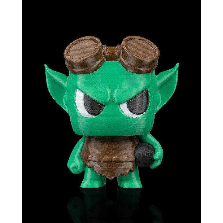 Anty Le Goblin – Porte-Clés Figurine Steampunk