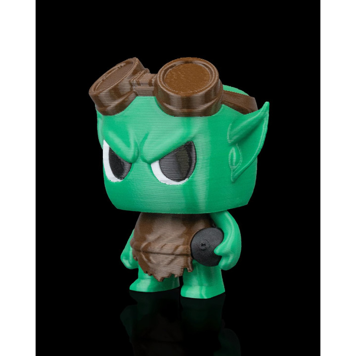 Anty Le Goblin – Porte-Clés Figurine Steampunk
