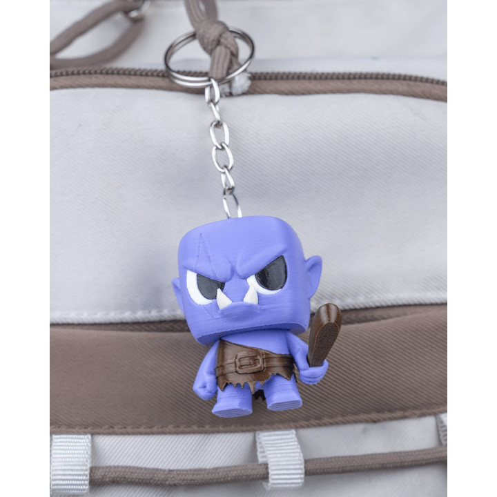Anty L'Orc – Porte-Clés Figurine Fantasy Made In Occitanie