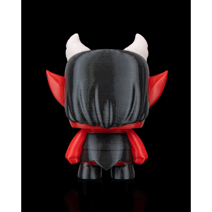 Anty La Tiefling – Porte-Clés Figurine Démoniaque Chibi