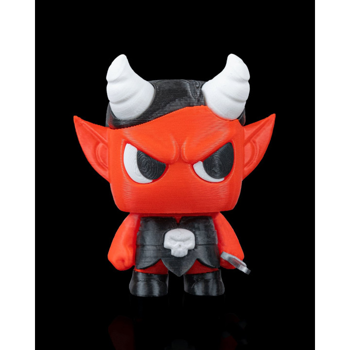Anty La Tiefling – Porte-Clés Figurine Démoniaque Chibi