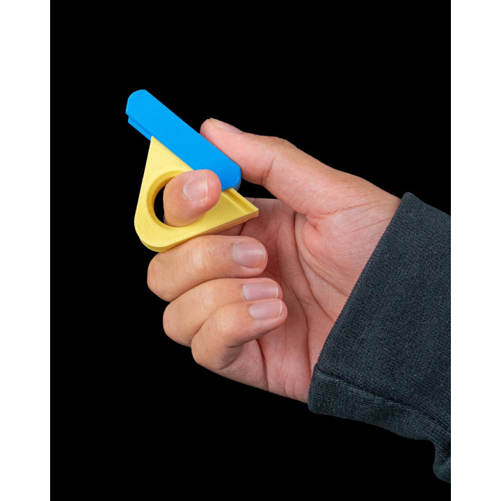 Cycle Fidget – Glissière Anti-Stress À Porter Au Doigt