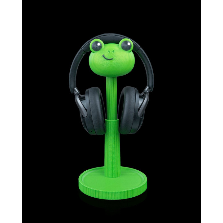 Ribbit – Support Casque Grenouille Décoratif
