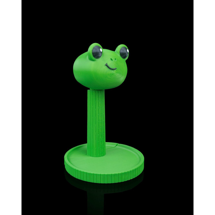 Ribbit – Support Casque Grenouille Décoratif