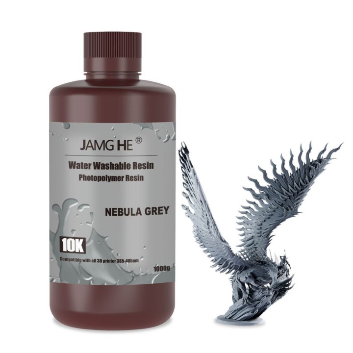 Jamg He - Résine UV Water Washable 10k - Gris Nébuleux (Nebula Grey) -
