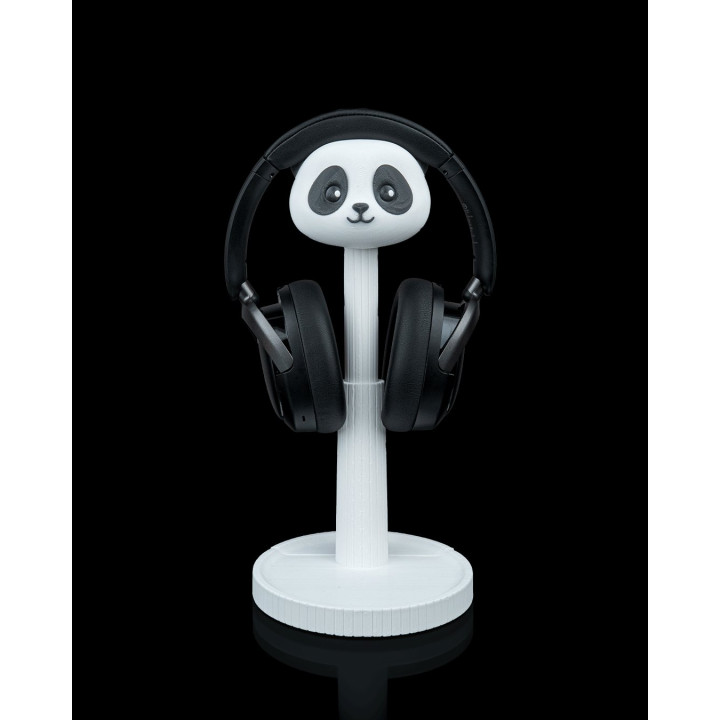 Support Casque Panda – Porte-Casque Décoratif Mignon Pour Bureau