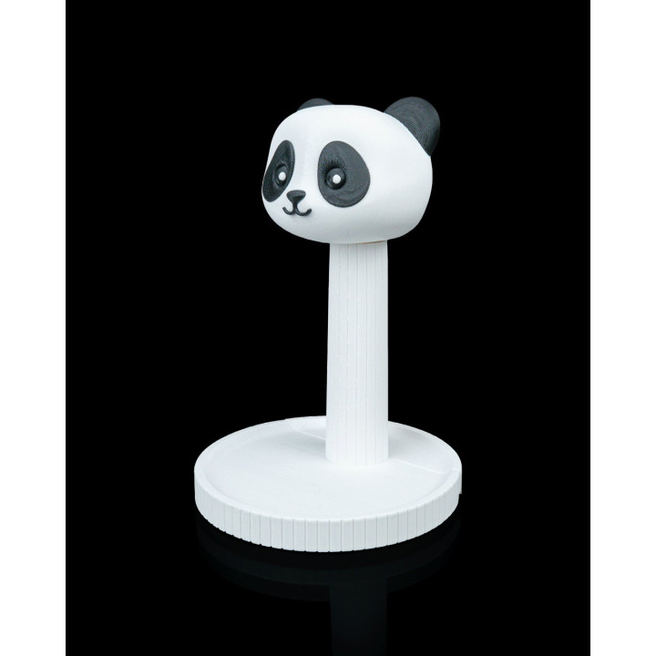 Support Casque Panda – Porte-Casque Décoratif Mignon Pour Bureau