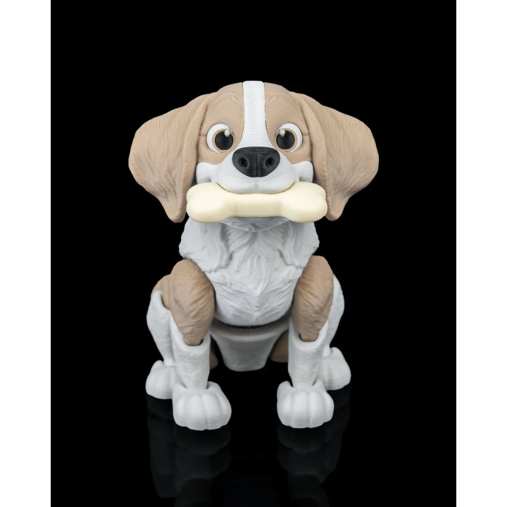 Milo Le Beagle – Figurine Décorative Chien Avec Os