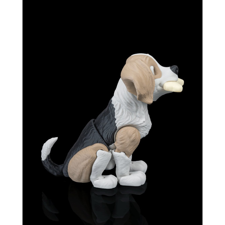 Milo Le Beagle – Figurine Décorative Chien Avec Os