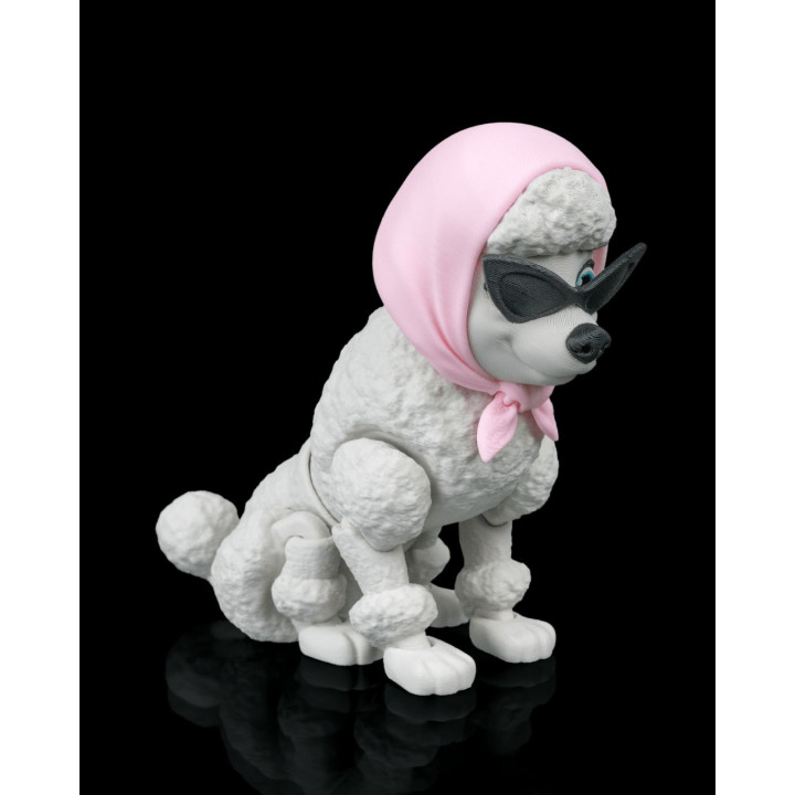 Barbara La Caniche – Figurine Articulée Stylée