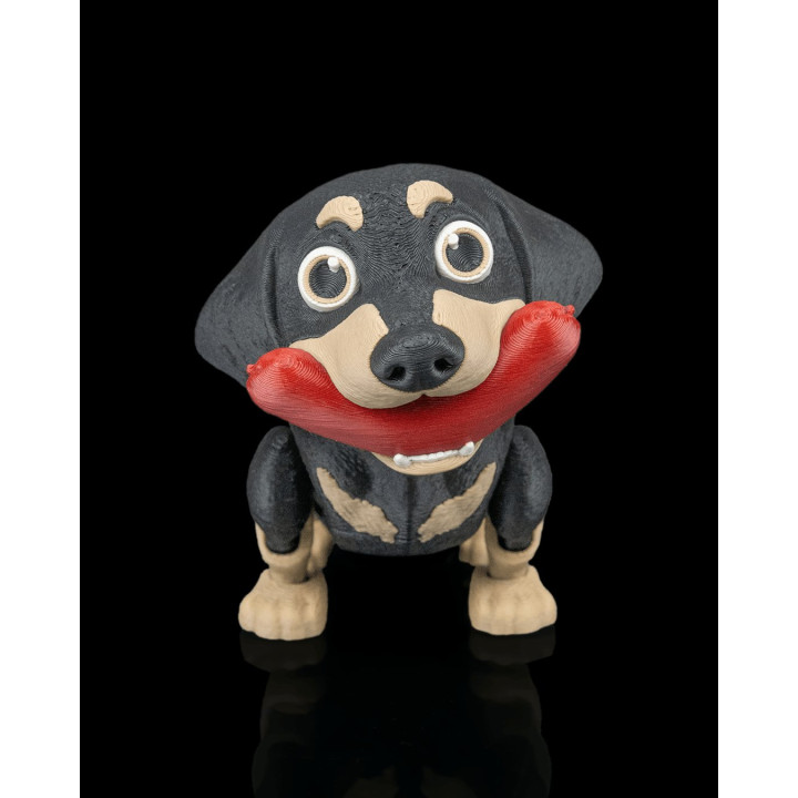 Frank Le Teckel – Figurine Articulée Humoristique