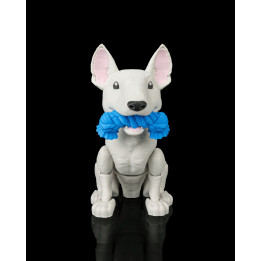 Brutus Le Bull Terrier – Figurine Articulée Avec Corde