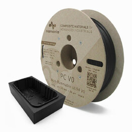 Nanovia - PC V0 UL-94 - Noir - 1,75 mm - 500 g | Maison Drabiec