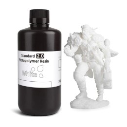 Elegoo - Résine UV Standard 2.0 - Blanc (White) - 1kg | Espace Maker