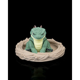 Tiny Stego – Bébé Stégosaure Dans Son Nid & Son Œuf
