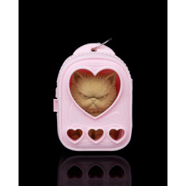 Porte-Clés Chat Persan Grognon Dans Son Sac À Dos – Sweetheart Pack