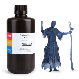 ELEGOO - Résine UV ABS-Like - Noir (Smoky Black) - 1 kg | Espace Maker