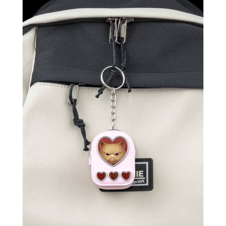 Porte-Clés Chat Persan Grognon Dans Son Sac À Dos – Sweetheart Pack