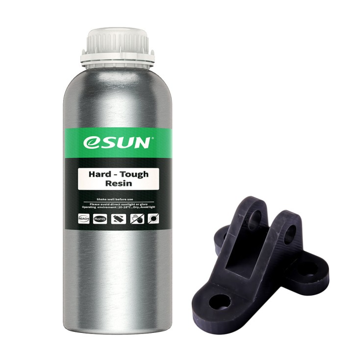 eSun - Hard & Tough Resin - Noir (Black) - 1 kg | Espace Maker