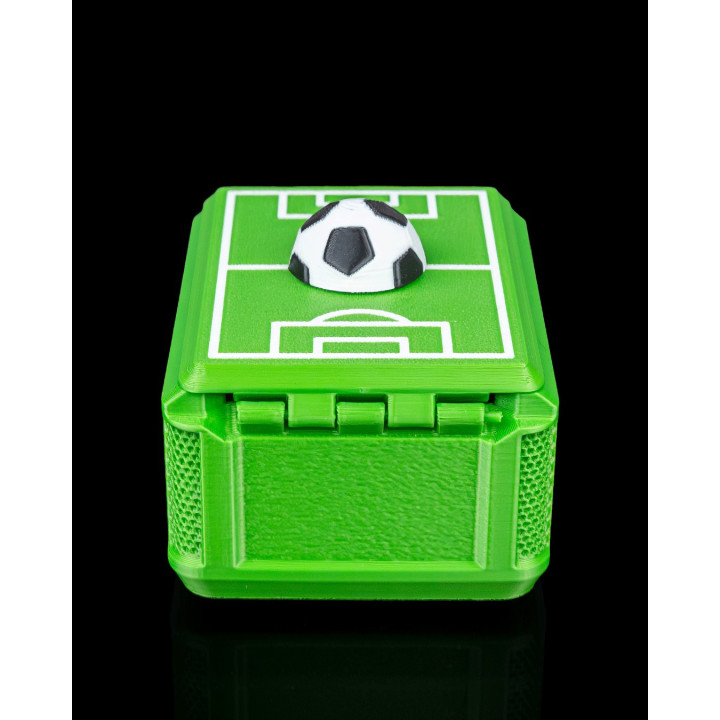 Boîte À Stickers Collector "Collector'S Pitch" – Design Terrain De Foot