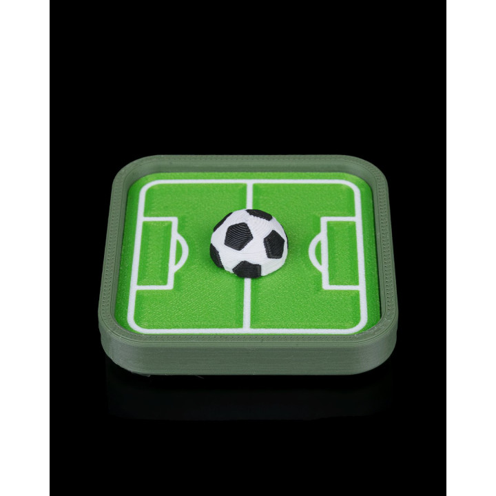Mini Pitch – Fidget Foot Porte-Clés Terrain De Foot Magnétique