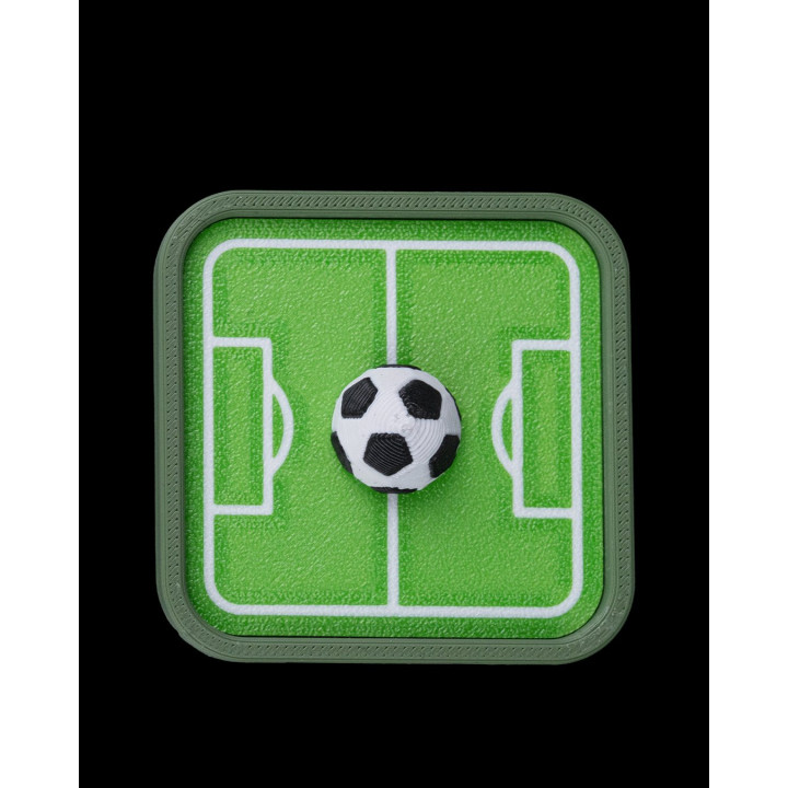 Mini Pitch – Fidget Foot Porte-Clés Terrain De Foot Magnétique
