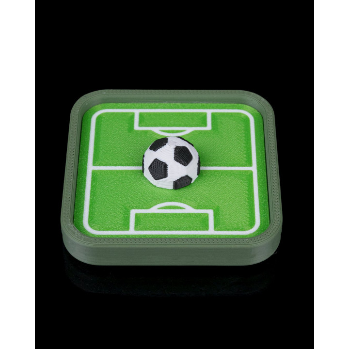 Mini Pitch – Fidget Foot Porte-Clés Terrain De Foot Magnétique