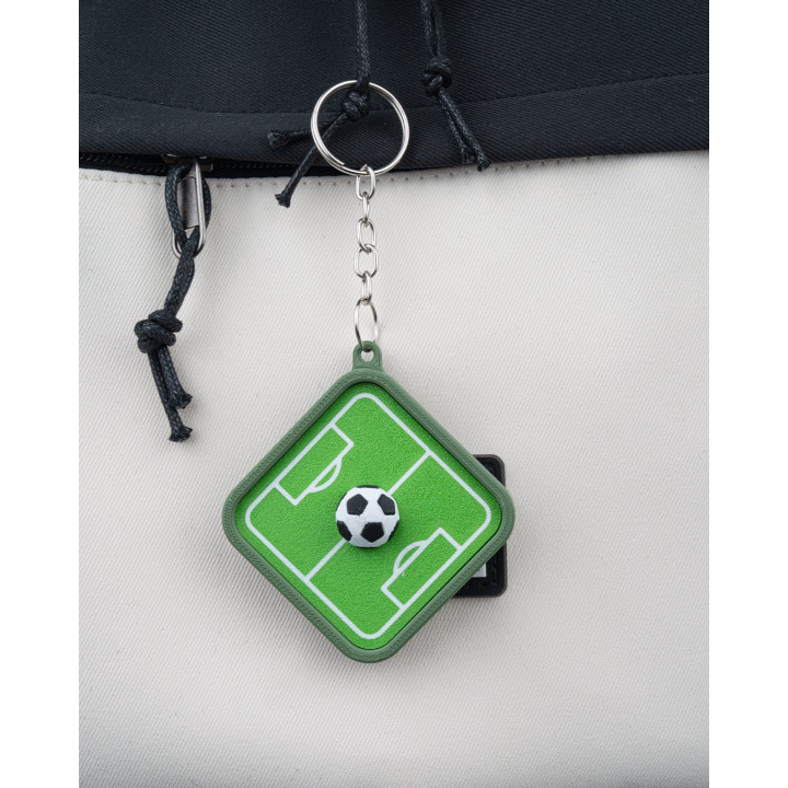 Mini Pitch – Fidget Foot Porte-Clés Terrain De Foot Magnétique