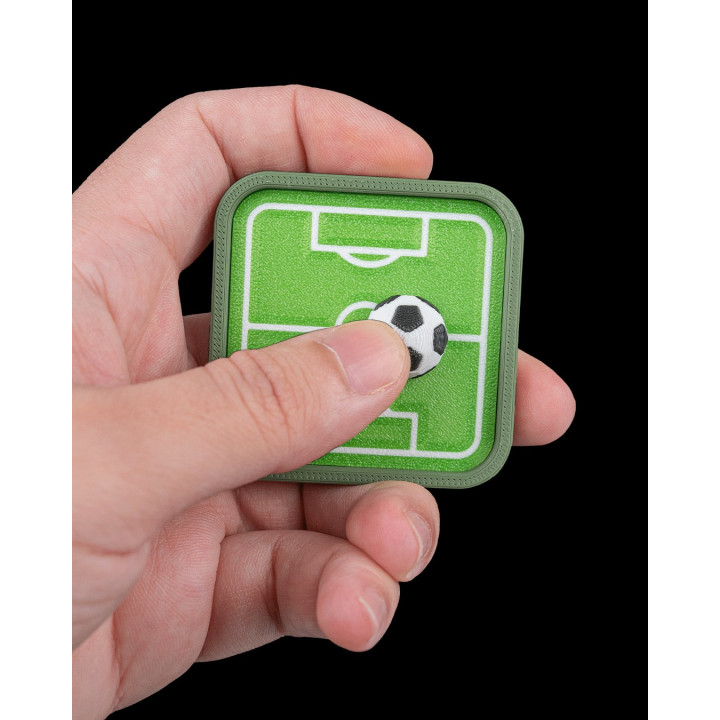 Mini Pitch – Fidget Foot Porte-Clés Terrain De Foot Magnétique