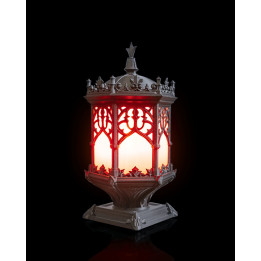 Sepulchral Light – Lampe De Table Gothique Lanterne Médiévale