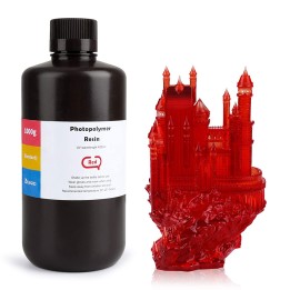 ELEGOO - Résine UV ABS-Like - Rouge (Red) - 1 kg | Espace Maker