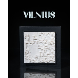 Maquette 3D De Vilnius – Carte Architecturale En Relief