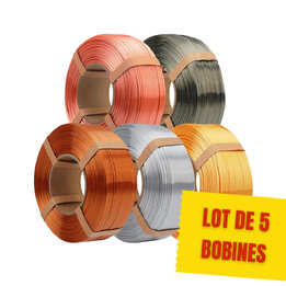 Pack Métallique Refill eSun PLA Silk | Maison Drabiec