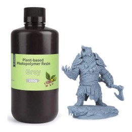 ELEGOO - Résine UV écologique à base de plantes - Gris (grey) - 1 kg |