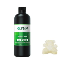 eSun - eLastic - Résine Elastique - Jaune Transparent (Transparent Yel