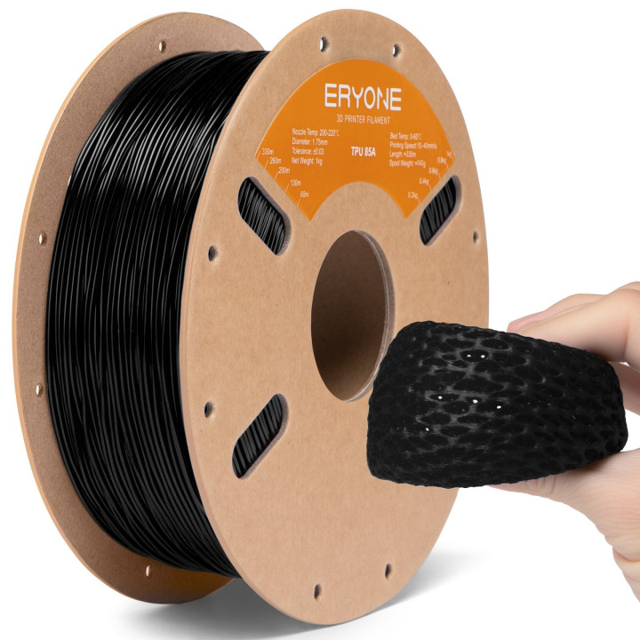 Filament TPU 85A Flexible Eryone 1,75 mm ±0,03 mm (1 kg)